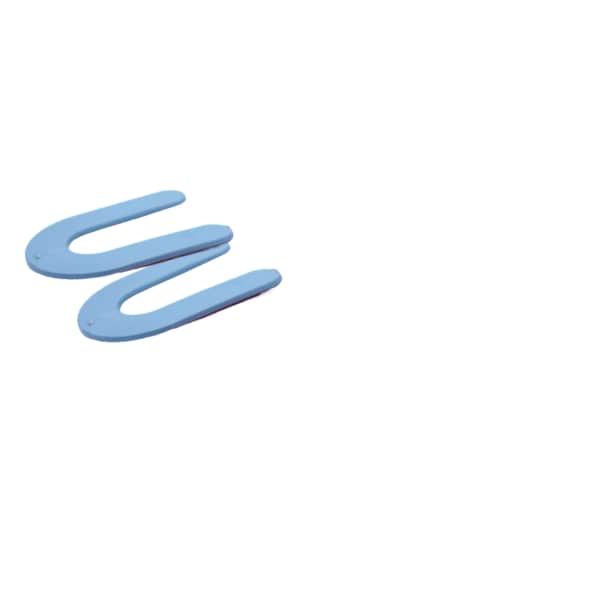 Bon Tool Bon 21-274 Horse Shoe Shim, 1/16" Blue 1000/Pkg 21-274 - main